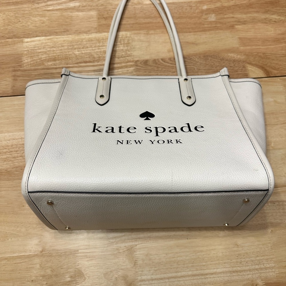 Kate Spade Cream Tote Bag - Picture 3 of 4